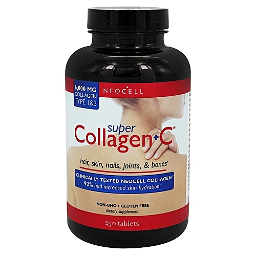 COLLAGEN + C TYPE 1 & 3 - Whey Protein & Other Gym Supplements