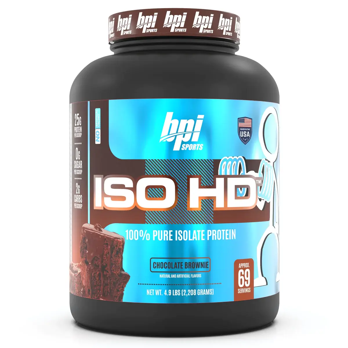 BPI SPORTS ISO HD 4.9 LBS ISOLATE WHEY PROTEIN