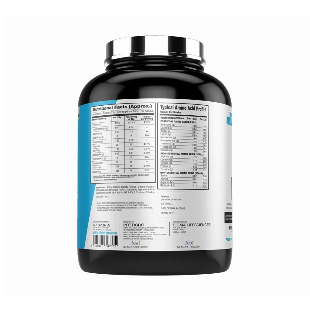 BPI SPORTS ISO HD 4.9 LBS ISOLATE WHEY PROTEIN - Image 2