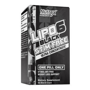 NUTREX LIPO6 BLACK STIM-FREE ULTRA CONCENTRATE