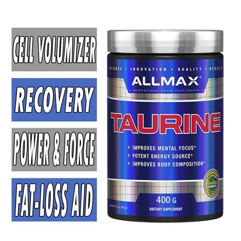 ALLMAX NUTRITION TAURINE Whey Protein Supplements, &amp; Gym