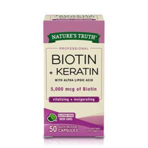 NATURE'S TRUTH BIOTIN+ KERATIN