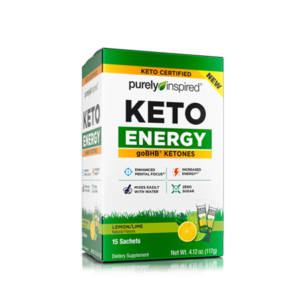 PURELY INSPIRED KETO ENERGY 15 SACHETS PER 1 BOX