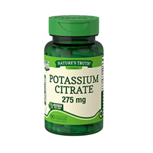 NATURE'S TRUTH POTASSIUM CITRATE 275 MG