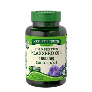 NATURE'S TRUTH COLD PRESSED FLAXSEED OIL 1000 MG