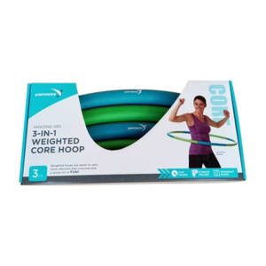 EMPOWER 3 IN 1 WEIGHTED CORE HOOP - 3 LBS