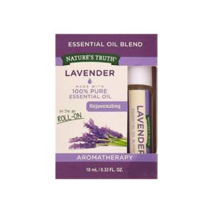 NATURE'S TRUTH LAVENDER 100% PURE ESSENTIAL OIL ROLL ON 10 ML