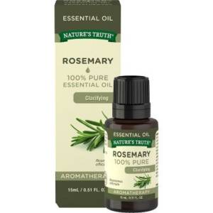 NATURE'S TRUTH ROSEMARY 100% PURE ESSENTIAL OIL 15 ML