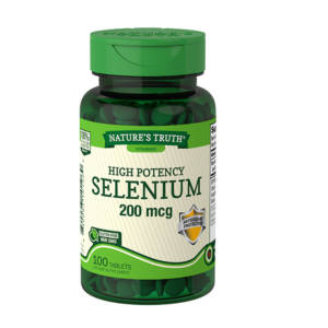 NATURE'S TRUTH HIGH POTENCY SELENIUM 200 MCG 100 TABLETS