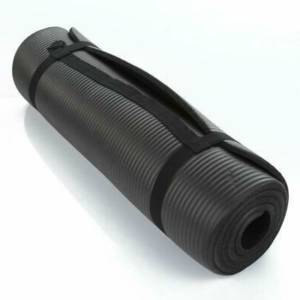 ELITE FITNESS YOGA MAT 10 MM ( BLACK )