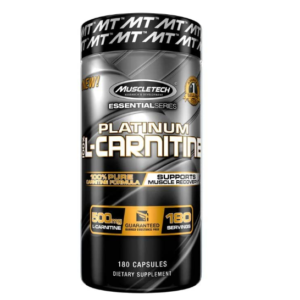 MUSCLETECH PLATINUM 100% L-CARNITINE 180 CAPSULES