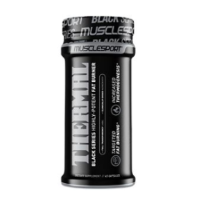 MUSCLE SPORT THERMAL BLACK