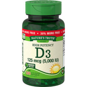 NATURE'S TRUTH HIGH POTENCY D3 5000 I.U