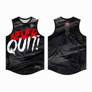 WISECHOICE NEVER QUIT SUBLIMATION JERSEY