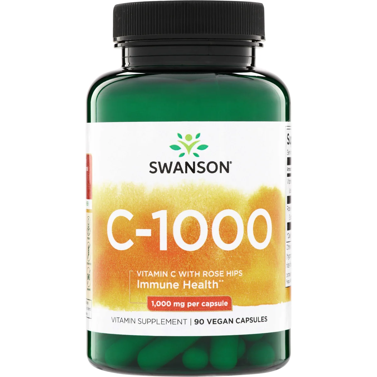 Swanson C-1000 With Rose Hips 90 Capsules