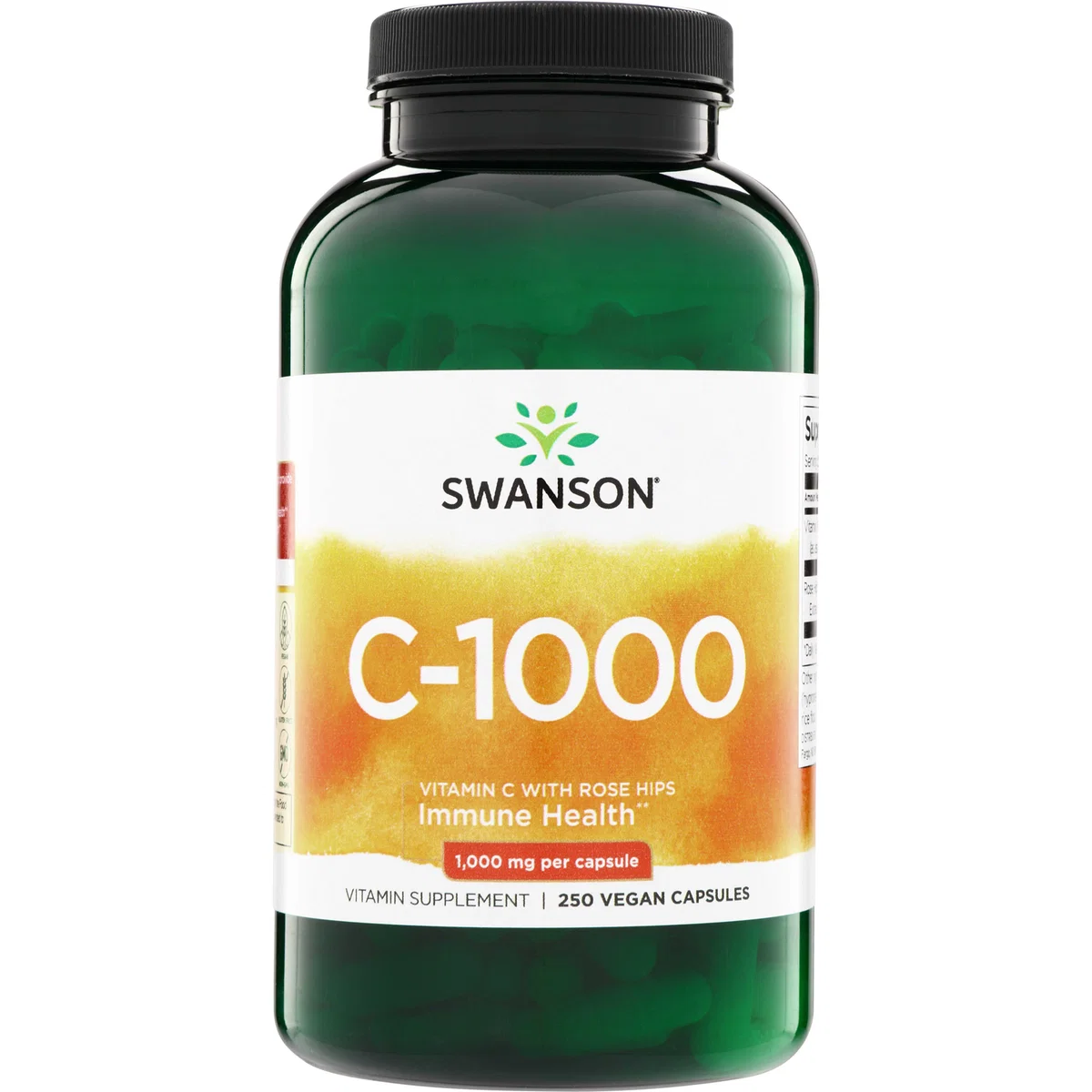 Swanson C-1000 With Rose Hips 250 Capsules