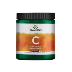 SWANSON VITAMIN C POWDER 454 GRAMS