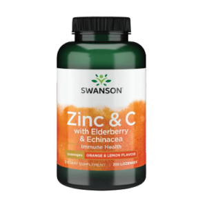 SWANSON ZINC WITH ELDERBERRY & ECHINACEA