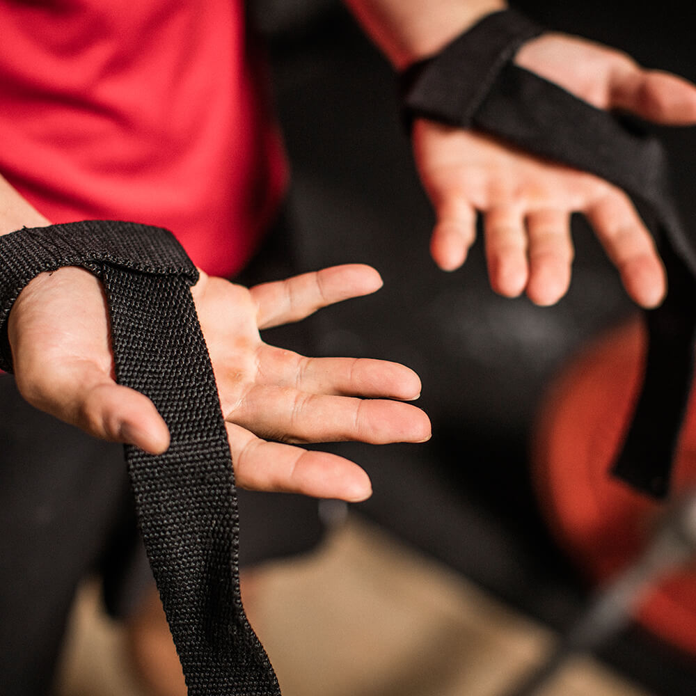 HARBINGER PADDED COTTON LIFTING STRAPS - Image 3