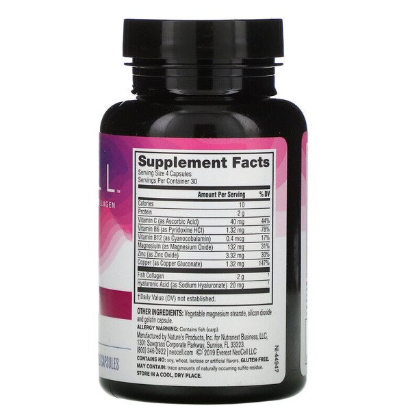 NEOCELL MARINE COLLAGEN 120 CAPSULES - Image 2