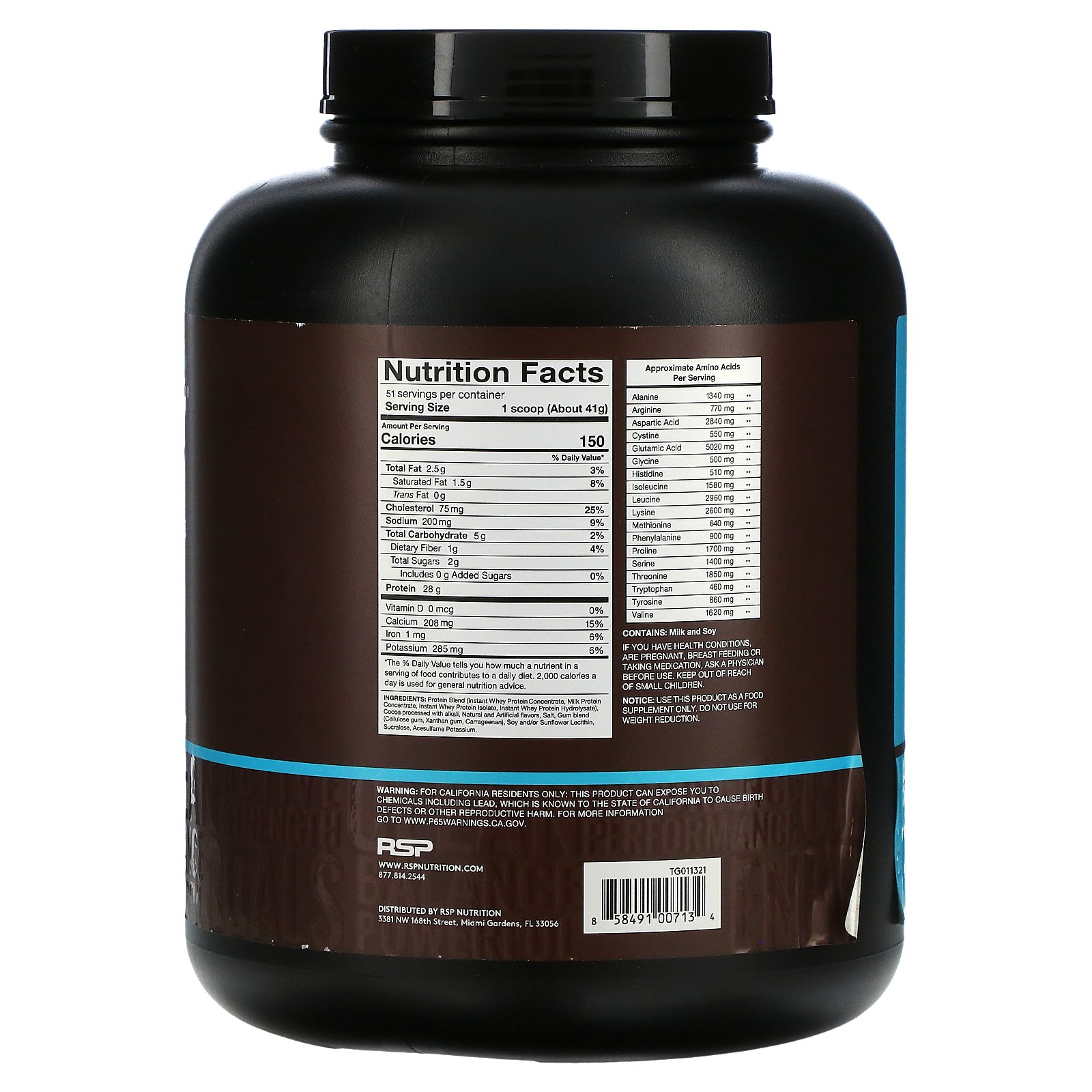 RSP TRUE WHEY PROTEIN 4.6 LBS ( BUY1TAKE1) - Image 2
