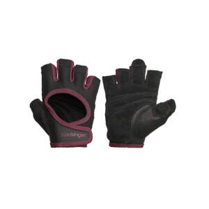 HARBINGER WOMEN'S POWER STRENGTH GLOVES MERLOT