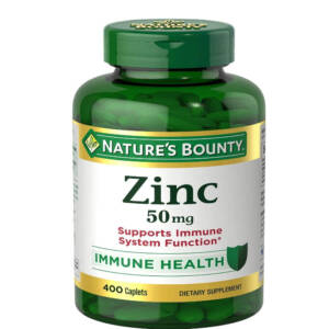 NATURE’S BOUNTY ZINC 50MG 400 CAPLETS