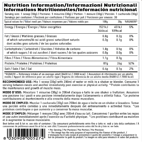PER4M ISOLATE ZERO 900 GRAMS WHEY PROTEIN - Image 3