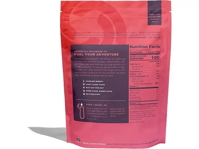 TAILWIND NUTRITION CAFFEINATED ENDURANCE 50 SERVINGS - Image 2