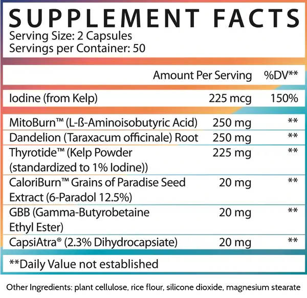 INSPIRED 3MB3R NON -STIM BURNER 50 CAPSULES - Image 2