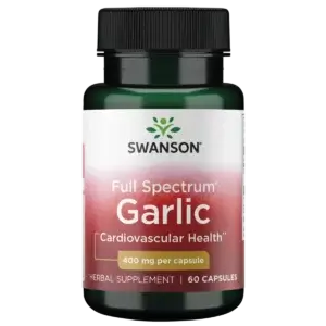 SWANSON FULL SPECTRUM GARLIC 400 MG 60 CAPSULES