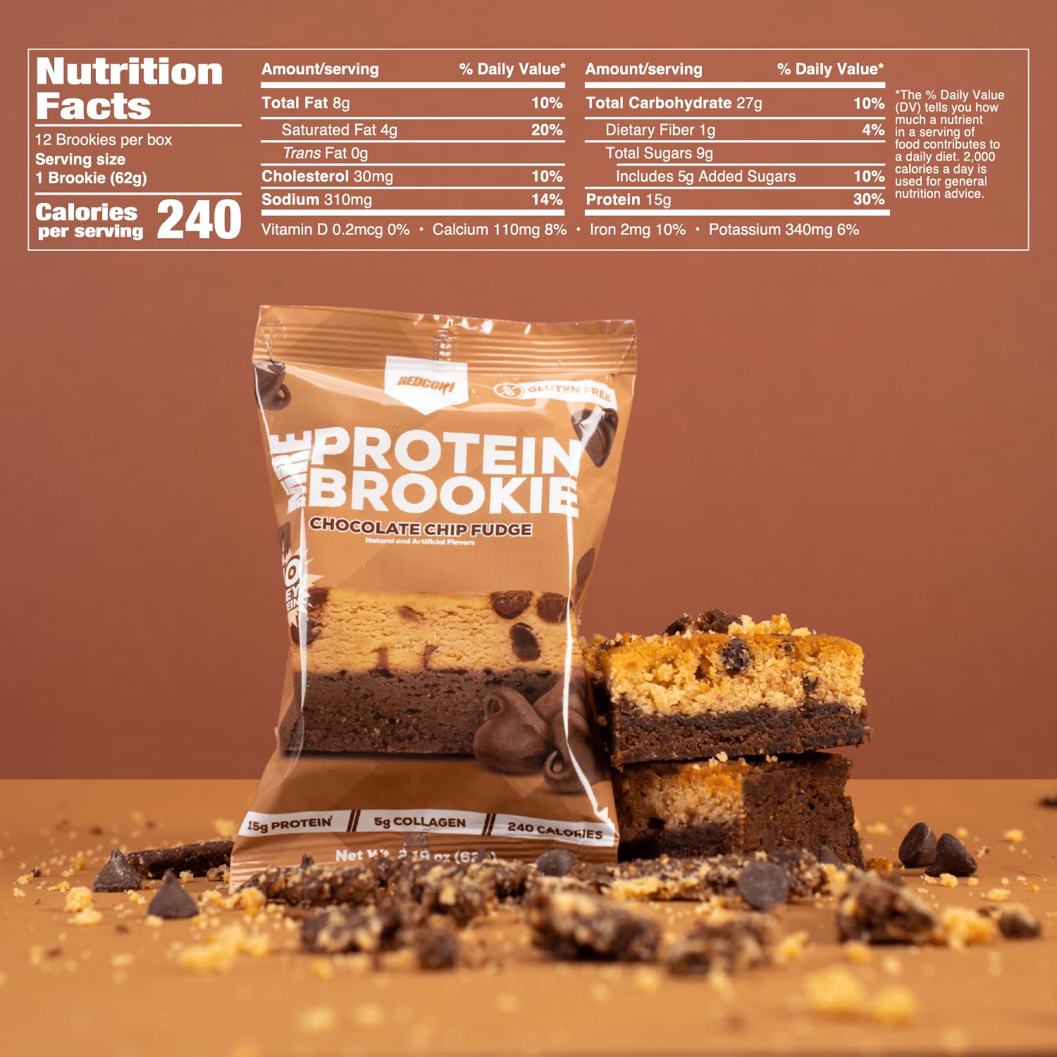 REDCON1 MRE PROTEIN BROOKIE - Image 4