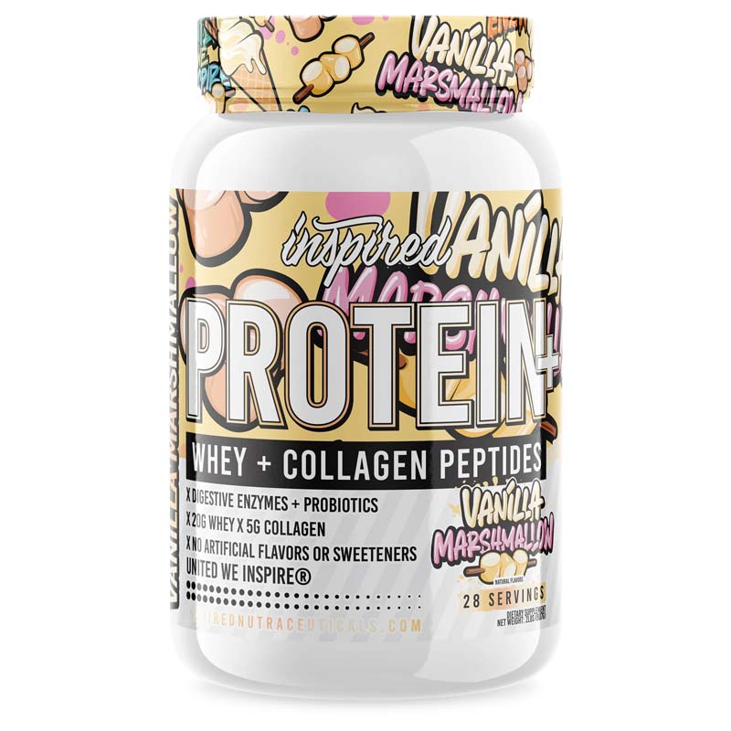 INSPIRED PROTEIN + COLLAGEN PEPTIDES 2 LBS NOTE:FLAVOR MAY VARY - Image 4