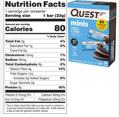 QUEST NUTRITION QUEST BAR MINI (1 SERVING ) - Image 4
