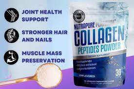 NUTRAPURE COLLAGEN PEPTIDES 30 SERVINGS UNFLAVORED - Image 2