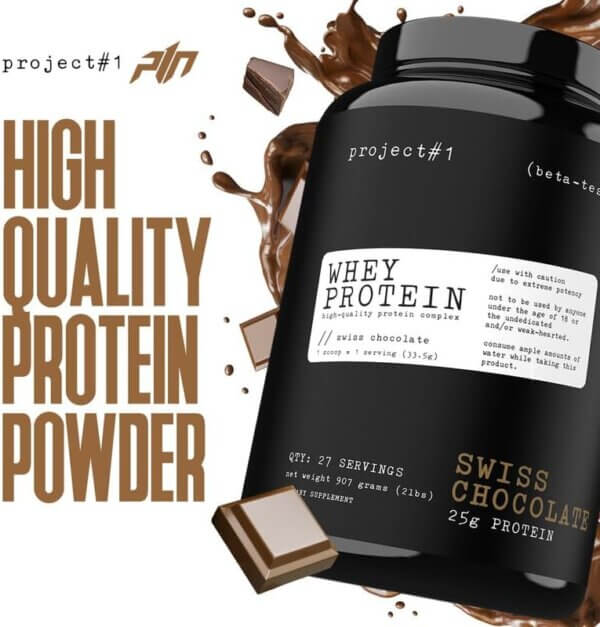 PROJECT 1 NUTRITION WHEY PROTEIN 2 LBS - Image 3