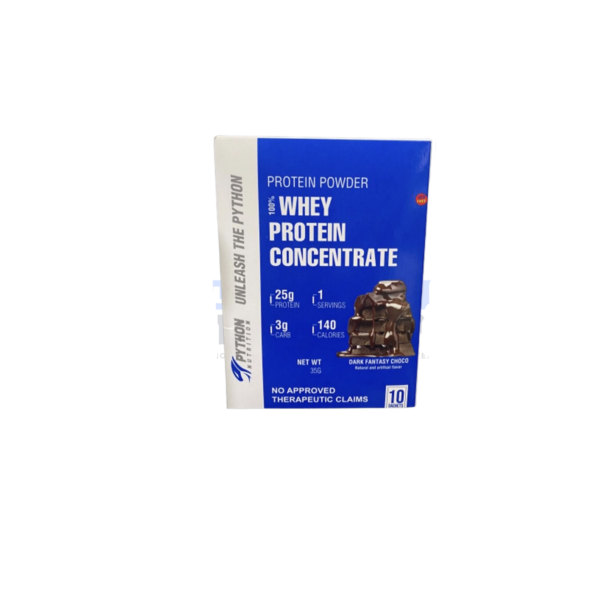 PYTHON NUTRITION 100%WHEY PROTEIN CONCENTRATE 10SACHETS