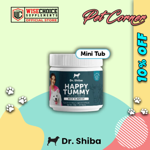 DR.Shiba Happy Tummy 90 Grams Beef