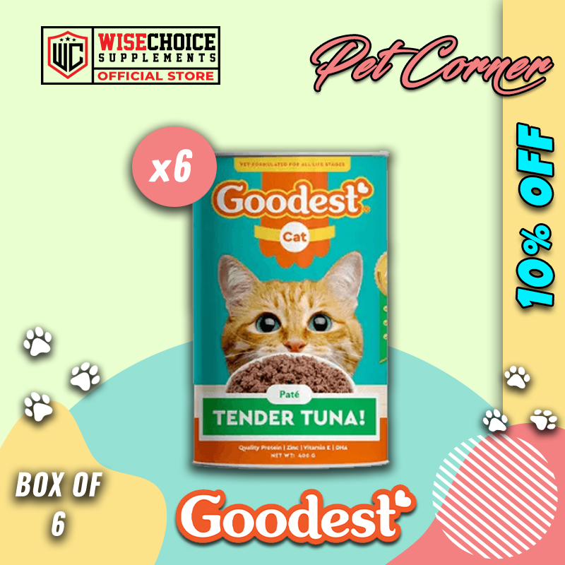 Goodest Cat Tender Tuna 400 Grams ( Pack of 6 )