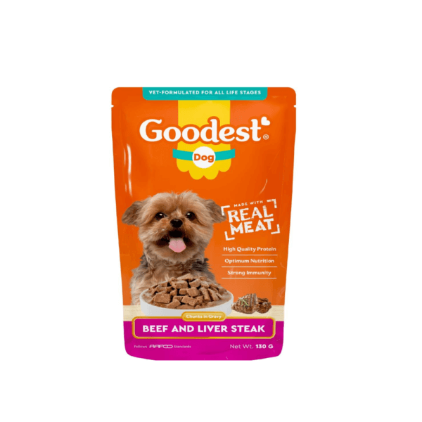 Goodest Dog Pouch 130 Grams ( Pack of 12 ) - Image 4