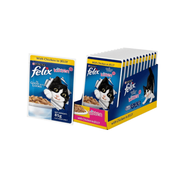 Purina Felix Kitten pack of 12 ( 85g ) - Image 2