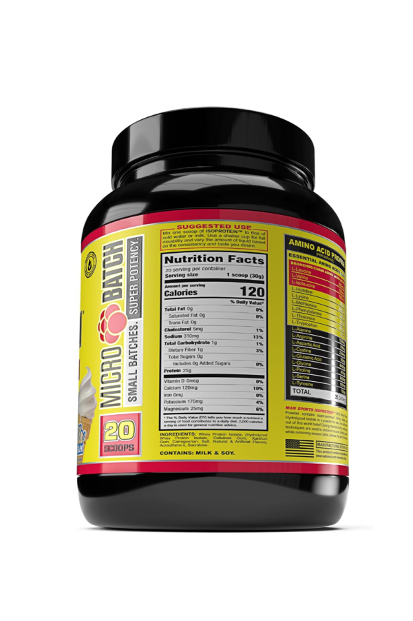 Man Sports ISO-Protein 1.3 Lbs - Image 2