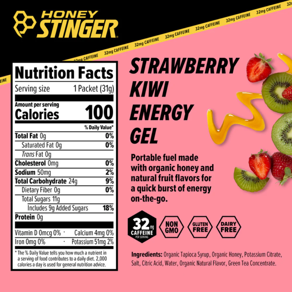 Honey Stinger Energy Gel 31 Grams ( Per Piece ) - Image 2