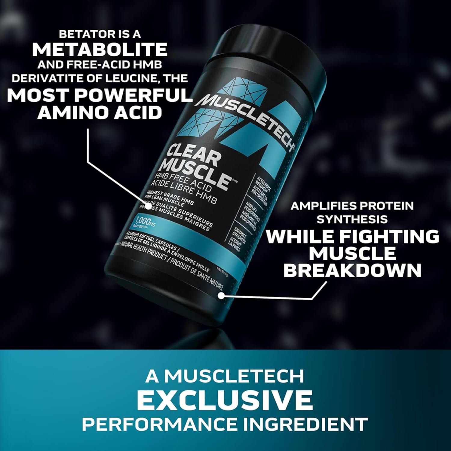 MUSCLETECH CLEAR MUSCLE 42 LIQUID SOFTGELS - Image 6