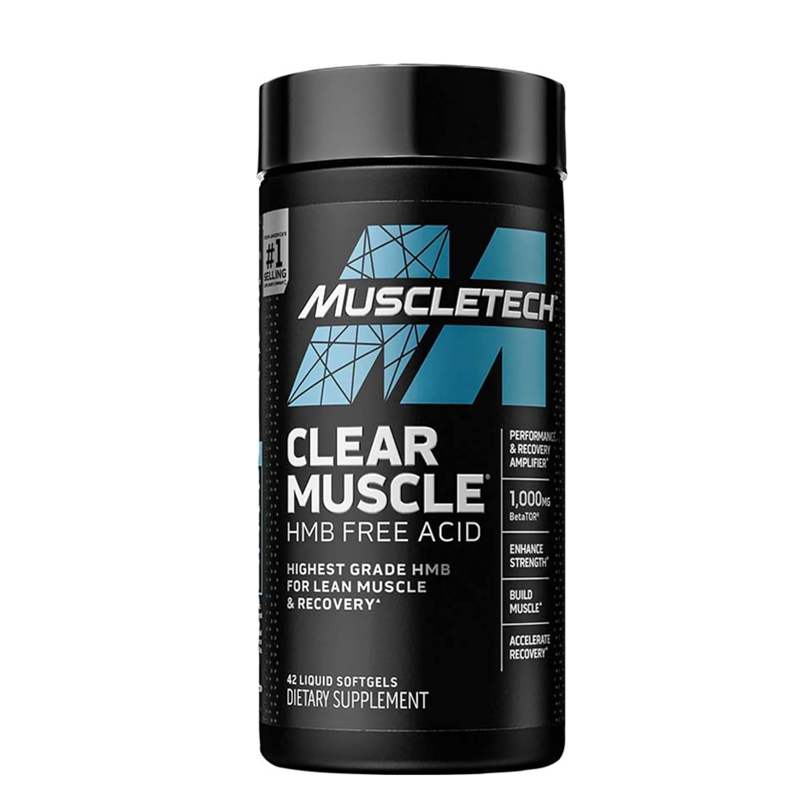 MUSCLETECH CLEAR MUSCLE 42 LIQUID SOFTGELS