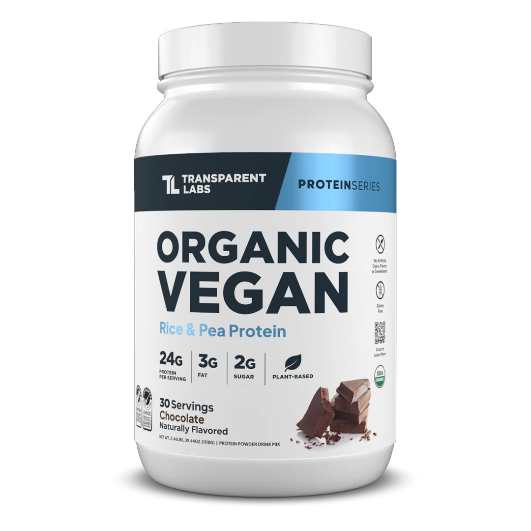 Transparent Labs Organic Vegan Protein 2.46 Lbs