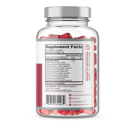 NUTRAONE TRI CUTS 90 CAPSULES - Image 3