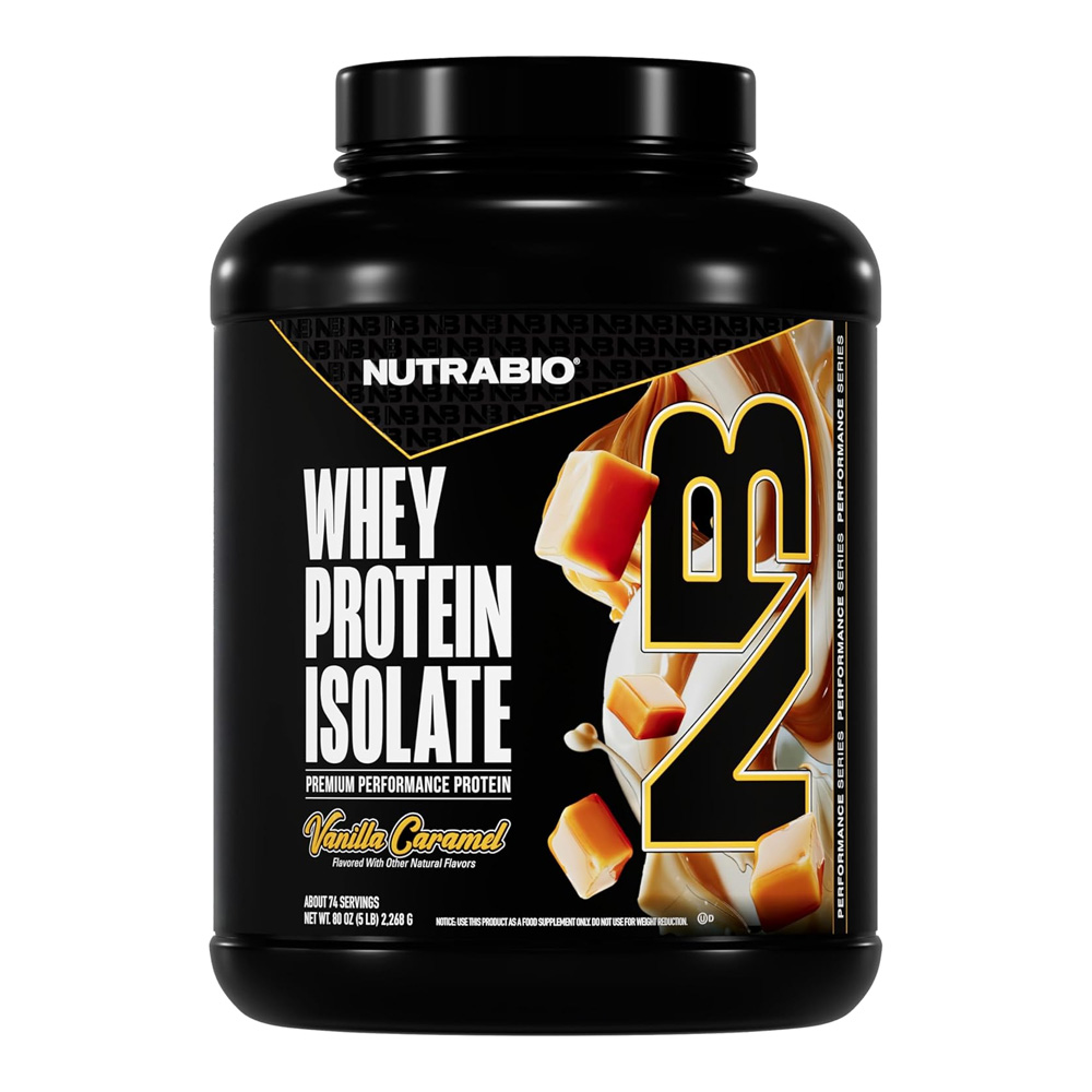 Nutrabio Whey Protein Isolate 5 Lbs