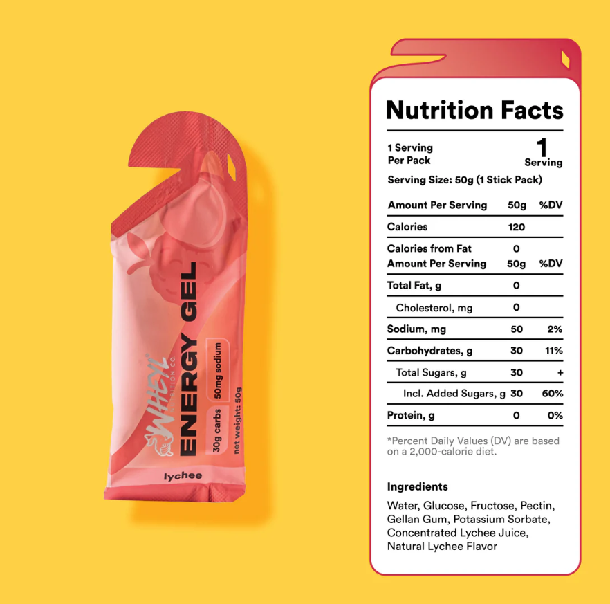 Wheyl Energy Gel 1 Serving - Image 4