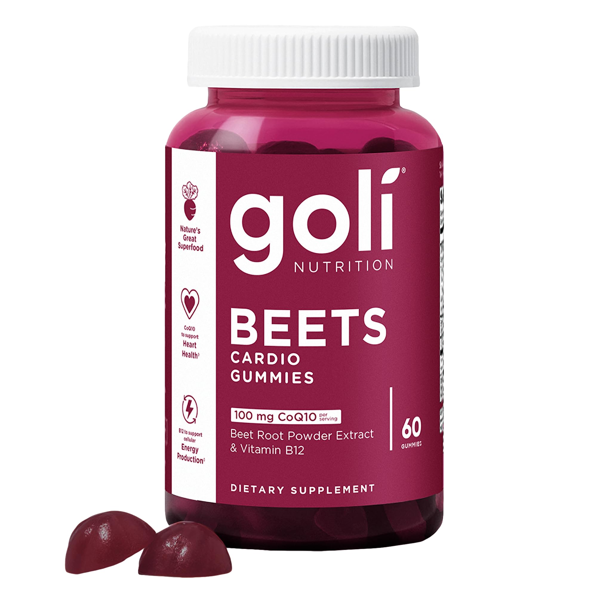 Goli Nutrition Beets Cardio Gummies